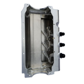 Moroso Dart/Rocket Spread Rail Dirt Late Model (w/Three Pick Ups) Dry Sump 6.5in Aluminum Oil Pan - 0