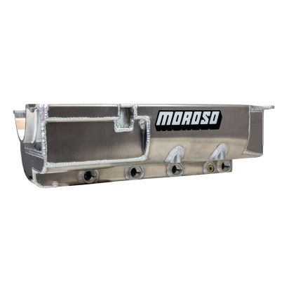 OIL PAN, BBC MARK IV, 4 PICK UPS, DRAG RACE, DRY SUMP, WO STARTER NOTCH