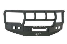Road Armor 15-19 GMC 2500 Stealth Front Bumper w/Titan II Guard - Tex Blk