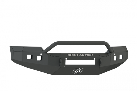 Road Armor 15-19 GMC 2500 Stealth Front Bumper w/Pre-Runner Guard - Tex Blk