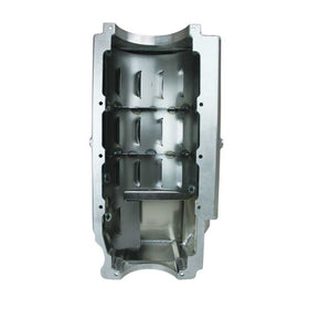 Moroso Chevrolet Big Block Mark IV (w/No Cross Member) Kicked Out Wet Sump 6-7qt 8in Alum Oil Pan - 0