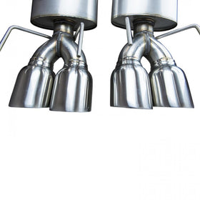 Kooks 06-13 Chevy Corvette C6 ZO6/ZR1 LS9/LS7 6.2L/7.0L OEM x 3in Axleback w/Pol tips - 0