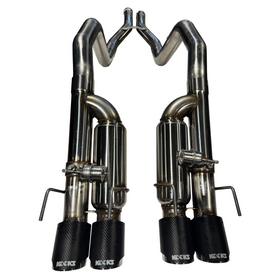 Kooks 09-13 Chevrolet Corvette Z06/ZR1 3in. Valved Axle-Back Exhaust w/ SS Tips - 0