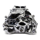 EDELBROCK Performer 2-O Manifold for 1965-90 B/B Chevy Oval Port Heads, Chrome Plasma-4