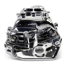 EDELBROCK Performer 2-O Manifold for 1965-90 B/B Chevy Oval Port Heads, Chrome Plasma-5