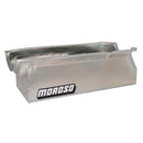 Moroso 65-Up Oldsmobile V-8 (330-455) Marine Stroker Box Sump Flat Bottom 10qt 7.25in Steel Oil Pan-1