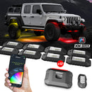 XK Glow RGBW 12pc Addressable LED Rock Light Kit-1