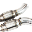 Kooks 3" SS GREEN Catted X-Pipe. 2014-2019 Corvette.-2