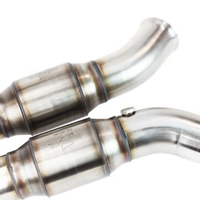 Kooks 3" SS GREEN Catted X-Pipe. 2014-2019 Corvette. - 0