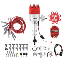 MSD Distributor Kit. Ford 351C-460. Ready-to-Run Distributor. Coil. Wires
