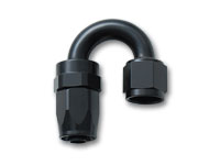 Vibrant -6AN 180 Degree Elbow Hose End Fitting