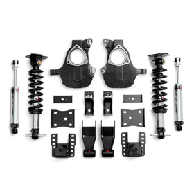 LK22-GMT04 4/6 Lowering Kit, 14-18 Silverado/Sierra 1500, 4WD, Stamped Steel/Aluminum Arms, Double Adjustable