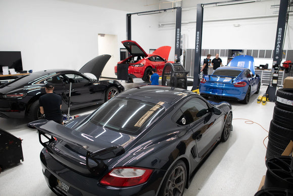 Flat 6 Motorsports - Wheel Spacer Kit with Bolts (718 Boxster / Cayman)