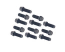 Mr. Gasket Header Bolts -3/8-16 x 1 Inch Hex Head - Black Oxide-1