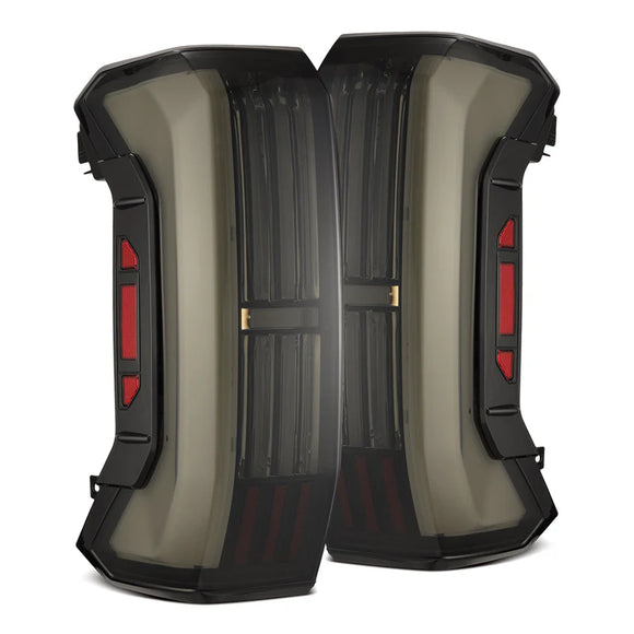 AlphaRex 22-24 Toyota Tundra NOVA-Series Prismatic LED Tail Lights - Alpha-Black