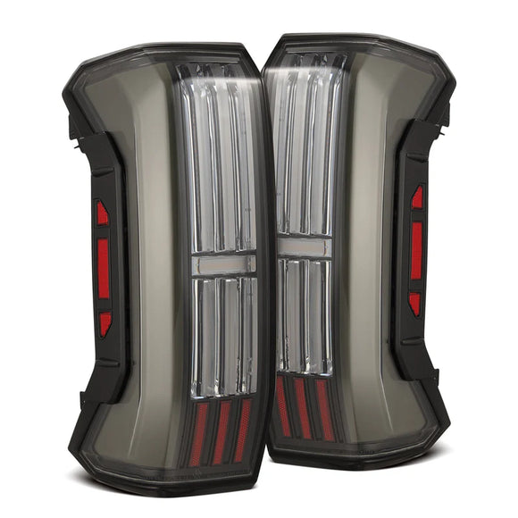 AlphaRex 22-24 Toyota Tundra NOVA-Series Prismatic LED Tail Lights - Black