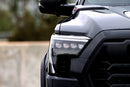 AlphaRex 22-23 Toyota Tundra NOVA-Series Headlights Alpha-Black w/Amber DRL - Req 810029 OR 810030-2