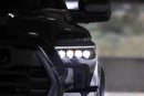 AlphaRex 22-23 Toyota Tundra NOVA-Series Headlights Black w/White DRL - Req 810029 OR 810030-2