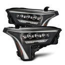 AlphaRex 22-23 Toyota Tundra NOVA-Series Headlights Black w/White DRL - Req 810029 OR 810030-1