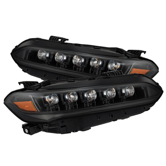 AlphaRex 22-25 Honda Civic NOVA LED Headlights - Alpha Black