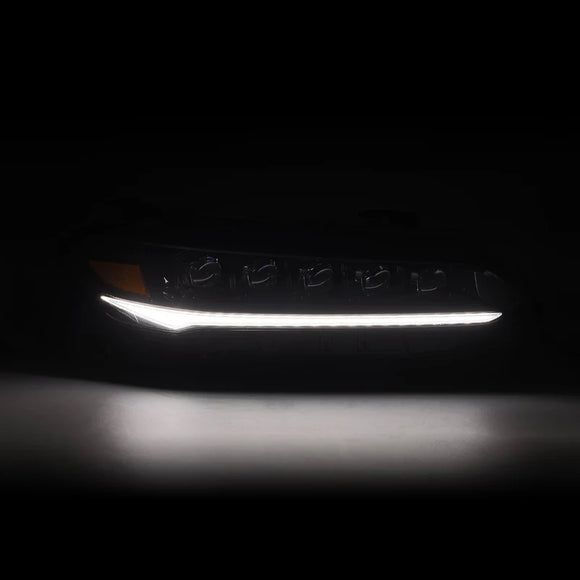 AlphaRex 22-25 Honda Civic NOVA LED Headlights - Alpha Black
