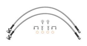 Wilwood Flexline Kit 24in 7/16-20in Banjo - 5/8-26in Male Bulkhead (Fits D52 Caliper)