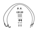 Wilwood 18-22 Jeep JL Flexline Kit 33in -3 M10-1.0 IF 1/8-27 NPT Straight 90 Degree-1