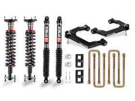 Cognito 19-24 Chevy/GMC Silv/Sierra 1500 2WD/4WD 3in Perf Leveling Lift Kit w/ Elka 2.0 IFP Shocks