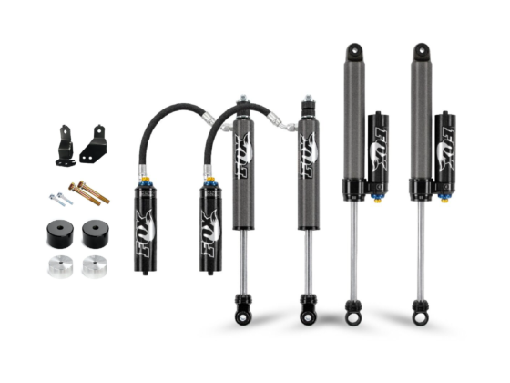 Cognito 17-24 Ford F-250/350 SD 4WD 2in Premier Leveling Kit w/ Fox 2.5 Reservoir Shocks