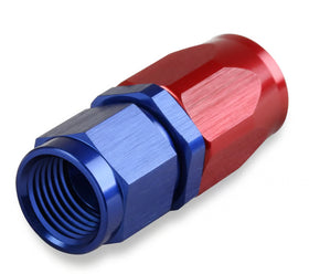 Mr. Gasket -10 AN Straight Swivel Hose End - Red & Blue