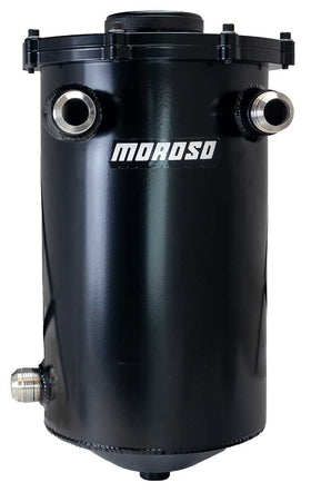 DRY SUMP TANK, SPLIT TOP, 16 IN TALL, 8 IN DIA., MMPS, BLACK POWDER COAT