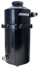 DRY SUMP TANK, 2 PC 60 40 SPLIT, 19 IN TALL, 8 IN DIA, 9.25 QT, BLACK POWDER COAT-1