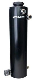 DRY SUMP TANK, SPRINT CAR, 6 INCH DIA, 24 INCH TALL, BLACK POWDER COAT-2