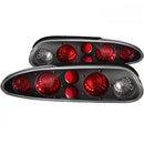 ANZO 1993-2002 Chevrolet Camaro Taillights Black-1