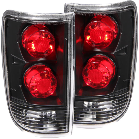 ANZO 1995-2005 Chevrolet Blazer Taillights Dark Smoke