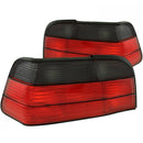 ANZO 1992-1998 BMW 3 Series E36 Coupe/Convertable Taillights Red/Smoke-1