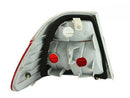 ANZO 1999-2001 BMW 3 Series E46 Taillights Red/Clear-2