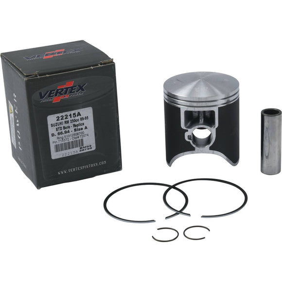 Vertex Piston 89-95 Suzuki RM 250 250cc Cast Replica Piston Kit