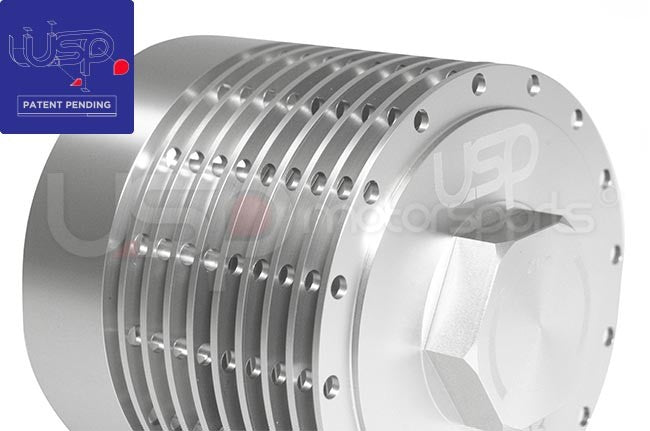 USP COOL FLOW ALUMINUM OIL FILTER HOUSING FOR 3.0T
