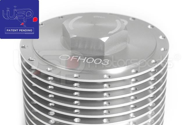 USP COOL FLOW ALUMINUM OIL FILTER HOUSING FOR 3.0T