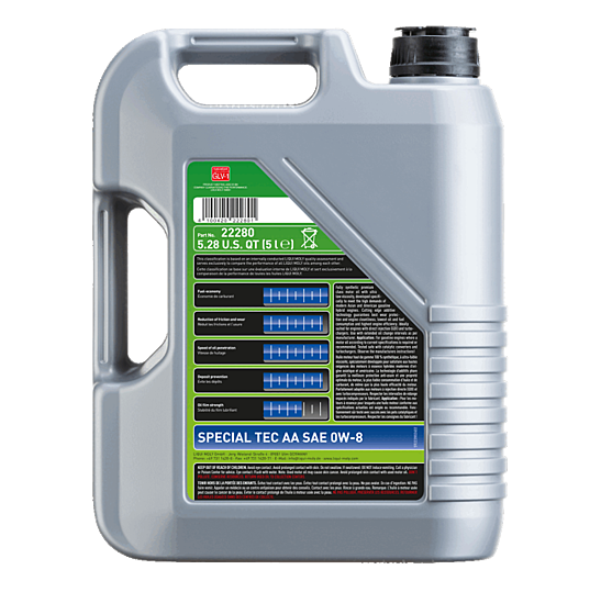 Special Tec AA SAE 0W-8 5L LM22280