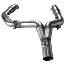 Kooks 3" SS Catted Y-Pipe. 1993-1997 Camaro/Firebird. Connects to OEM.-3