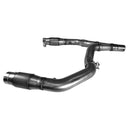 Kooks 3" SS Catted SS Y-Pipe. 1998-2002 Camaro/Firebird 5.7L. Connects to OEM.-2