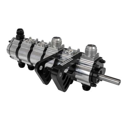 DRY SUMP PUMP, TRI-LOBE, DUAL MOUNT, DRIVERS LEFT SIDE, 6 STAGE, 1.200