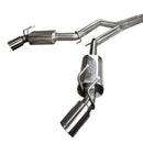 Kooks 3" Cat-Back Exhaust w/SS Tips. 2010-2015 Camaro SS. Connects to OEM.-3