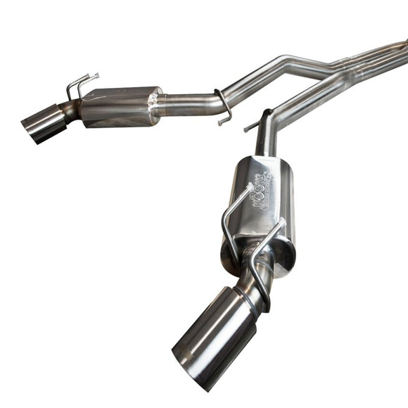 Kooks 3" Cat-Back Exhaust w/SS Tips. 2010-2015 Camaro SS. Connects to OEM.