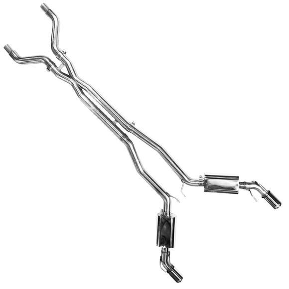 Kooks 3" Cat-Back Exhaust w/SS Tips. 2010-2015 Camaro SS. Connects to OEM.