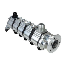 Moroso T3 Series Alston 5 Stage Dry Sump Oil Pump - Tri Lobe - Reverse Rotation - 1.200 Pressure