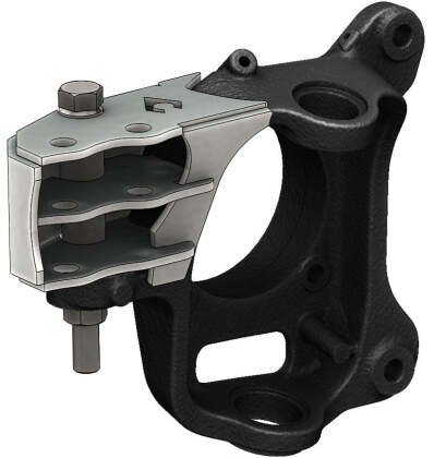 Artec Industries 2005-2012 Ford F-250 F-350 Crossover Weld-On High Steer Arms - Superduty Knuckle