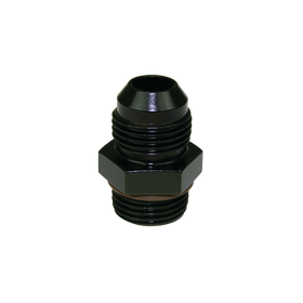 Moroso Dry Sump/External Oil Pump Fitting -8An Male to -8An Straight w/O-Ring - Aluminum - Single